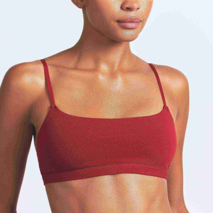 2-PAK BAWEŁNIANYCH BRALETTE Z KOŁNIERZEM 2-PAK BAWEŁNIANYCH BRALETTE Z KOŁNIERZEM