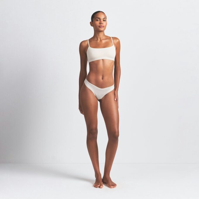 2-PAK BAWEŁNIANYCH BRALETTE Z KOŁNIERZEM 2-PAK BAWEŁNIANYCH BRALETTE Z KOŁNIERZEM