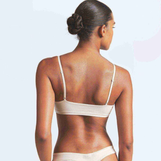 2-PAK BAWEŁNIANYCH BRALETTE Z KOŁNIERZEM 2-PAK BAWEŁNIANYCH BRALETTE Z KOŁNIERZEM
