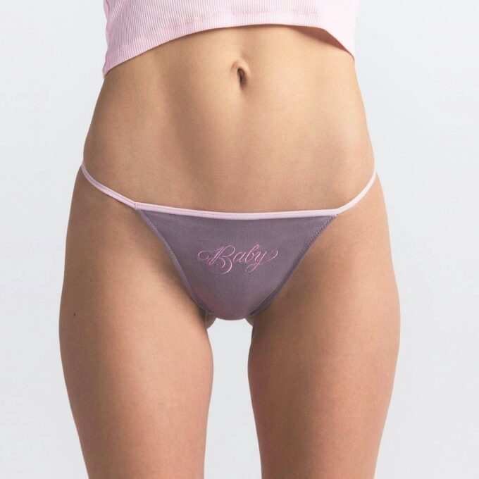 5-PAK BAWEŁNIANYCH STRINGÓW BIKINI 5-PAK BAWEŁNIANYCH STRINGÓW BIKINI