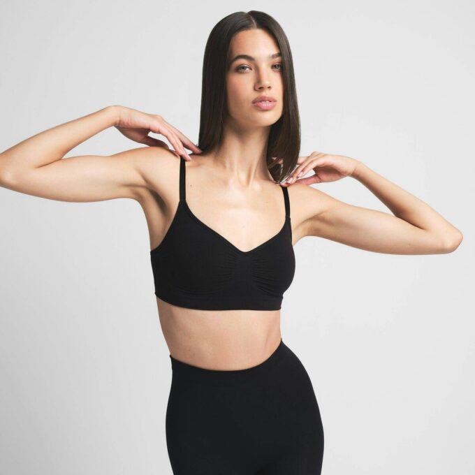 BEZSZWOWY BRALETTE RZEŹBIONY