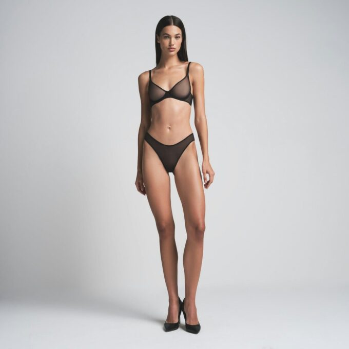 BIKINI Z ULTRA CIENKIEJ SIATKI