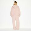 Bluza z kapturem Boyfriend z polaru, oversize, zapinana na suwak