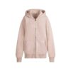 Bluza z kapturem Boyfriend z polaru, oversize, zapinana na suwak