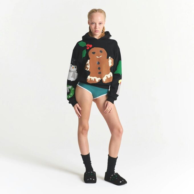 BLUZA Z KAPTUREM Z POLARU BAWEŁNIANEGO CACTUS PLANT FLEA MARKET X SKIMS BLUZA Z KAPTUREM Z POLARU BAWEŁNIANEGO CACTUS PLANT FLEA MARKET X SKIMS