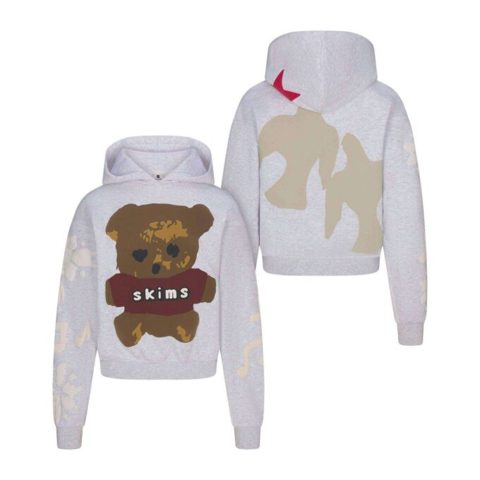 BLUZA Z KAPTUREM Z POLARU BAWEŁNIANEGO CACTUS PLANT FLEA MARKET X SKIMS BLUZA Z KAPTUREM Z POLARU BAWEŁNIANEGO CACTUS PLANT FLEA MARKET X SKIMS