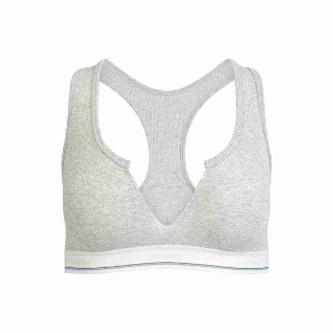 BRALETTE Z BAWEŁNIANEGO ŚCIĄGACZA Z ROZCIĘTYM KOŁNIERZEM BRALETTE Z BAWEŁNIANEGO ŚCIĄGACZA Z ROZCIĘTYM KOŁNIERZEM