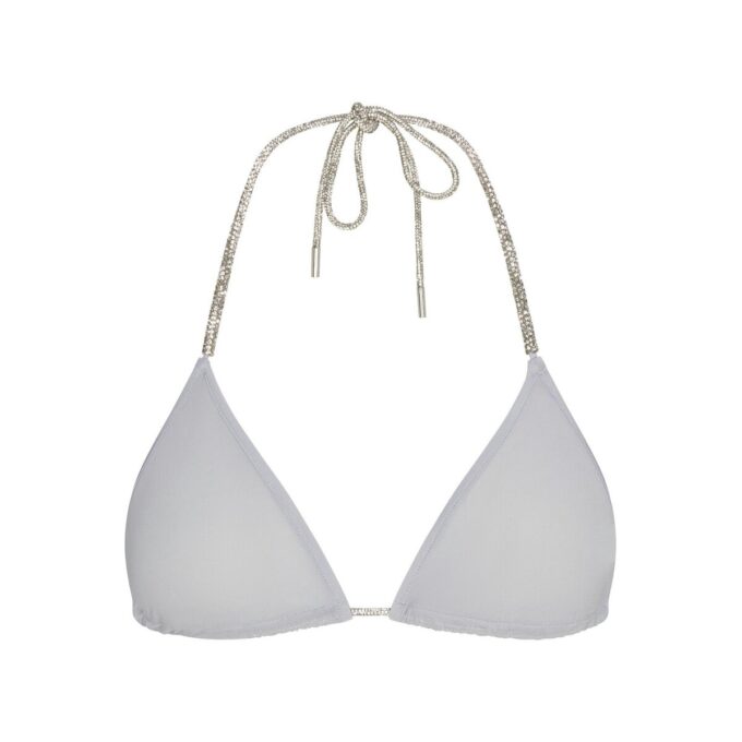 BRALETTE Z DZIANINY TRÓJKĄTNEJ Z KAMIENIAMI STRINGOWYMI BRALETTE Z DZIANINY TRÓJKĄTNEJ Z KAMIENIAMI STRINGOWYMI