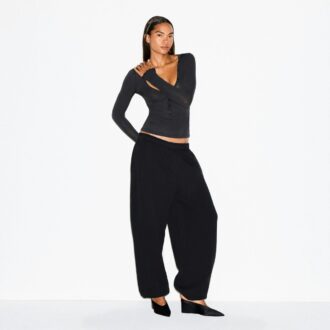 CIĘŻKIE POLAROWE DRESY JOGGERY OVERSIZE