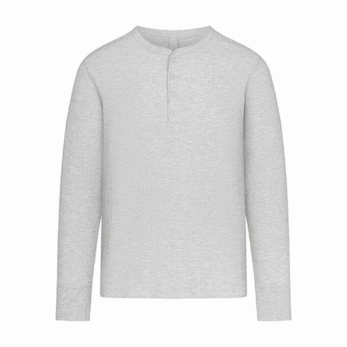 GOFFLE MĘSKI SLIM DŁUGI RĘKAW HENLEY