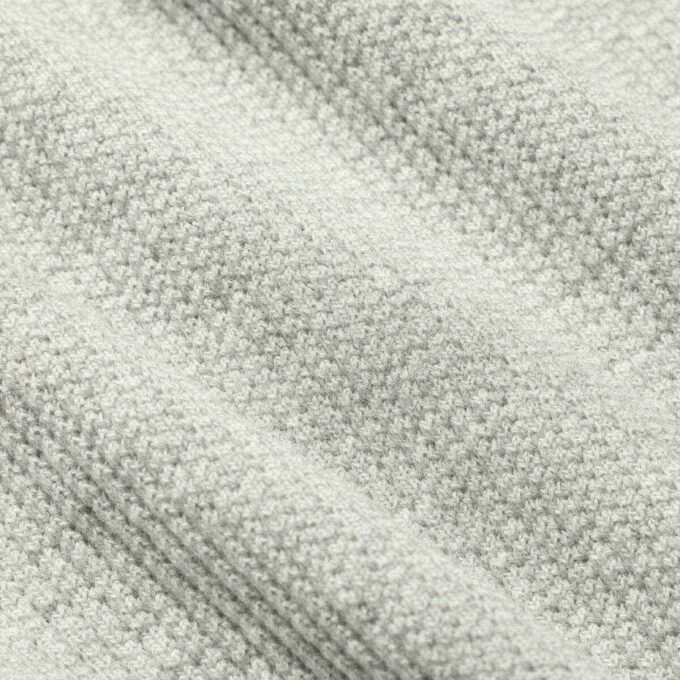 Gruby, gofrowany, oversize’owy sweter z okrągłym dekoltem Gruby, gofrowany, oversize’owy sweter z okrągłym dekoltem