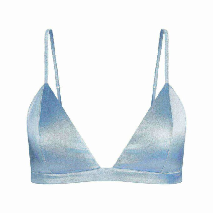 JEDWABNY BRALETTE TRÓJKĄTNY Z LEKKO PODSZEWKĄ JEDWABNY BRALETTE TRÓJKĄTNY Z LEKKO PODSZEWKĄ