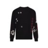 KAKTUSOWY PCHLI TARG X SKIMS MĘSKI SWETER Z BAWEŁNY DZIANINOWY INTARSIA KAKTUSOWY PCHLI TARG X SKIMS MĘSKI SWETER Z BAWEŁNY DZIANINOWY INTARSIA