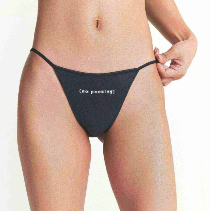 KAKTUSOWY TARG PCHLICH ROŚLIN X SKIMS BAWEŁNIANE STRINGI BIKINI 5-PAK