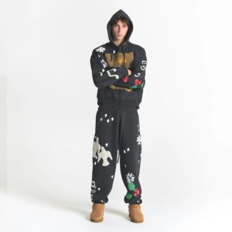 KAKTUSOWY TARG PCHLICH ROŚLIN X SKIMS CIĘŻKIE MĘSKIE DRESY POLAROWE JOGGERY