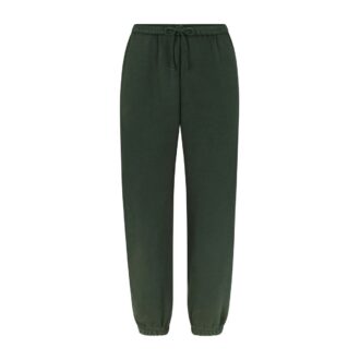 KLASYCZNE SPODNIE JOGGERY Z BAWEŁNY POLAROWEJ