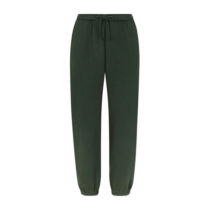 KLASYCZNE SPODNIE JOGGERY Z BAWEŁNY POLAROWEJ KLASYCZNE SPODNIE JOGGERY Z BAWEŁNY POLAROWEJ