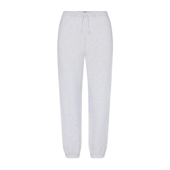 KLASYCZNE SPODNIE JOGGERY Z BAWEŁNY POLAROWEJ KLASYCZNE SPODNIE JOGGERY Z BAWEŁNY POLAROWEJ