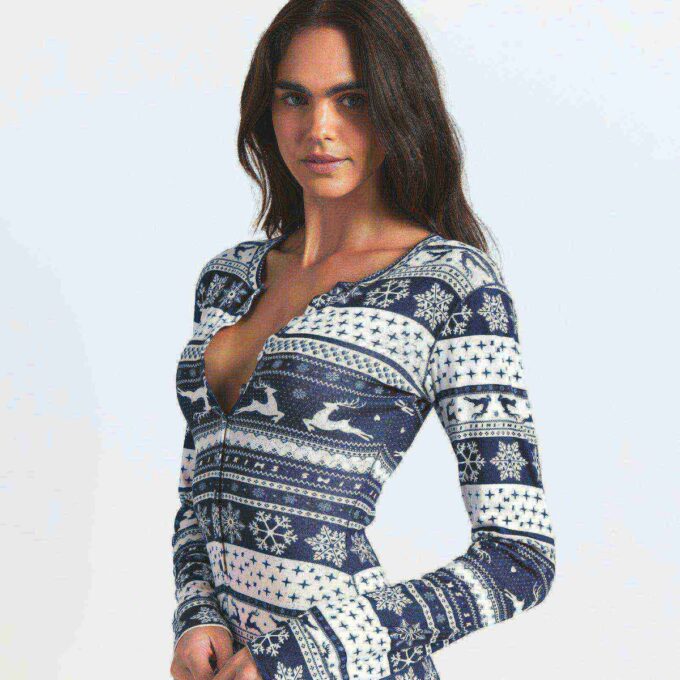 KOMBINEZON Z LOGO PLUSZOWY POINTELLE HENLEY