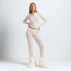 KOMPLET BAWEŁNIANY HENLEY I LEGGINSY
