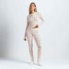KOMPLET BAWEŁNIANY HENLEY I LEGGINSY