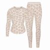KOMPLET BAWEŁNIANY HENLEY I LEGGINSY