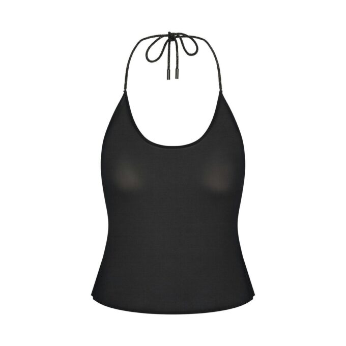 KOMPLET BIKINI Z DZIANINY HALTER Z KAMIENIAMI I WIĄZANIEM PO BOKU KOMPLET BIKINI Z DZIANINY HALTER Z KAMIENIAMI I WIĄZANIEM PO BOKU