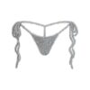 KOMPLET BRALETTE I STRINGI Z BLASZANYMI KORONKAMI