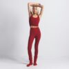 LEGGINSY BAWEŁNIANE Z PRĄŻKAMI LEGGINSY BAWEŁNIANE Z PRĄŻKAMI