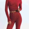 LEGGINSY BAWEŁNIANE Z PRĄŻKAMI LEGGINSY BAWEŁNIANE Z PRĄŻKAMI