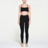 Legginsy outdoorowe z wysokim stanem i paskiem Legginsy outdoorowe z wysokim stanem i paskiem
