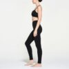 Legginsy outdoorowe z wysokim stanem i paskiem Legginsy outdoorowe z wysokim stanem i paskiem
