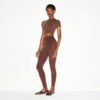 Legginsy z wysokim stanem i strzemionami z kolekcji Essential Legginsy z wysokim stanem i strzemionami z kolekcji Essential