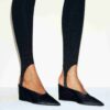 Legginsy z wysokim stanem i strzemionami z kolekcji Essential Legginsy z wysokim stanem i strzemionami z kolekcji Essential
