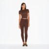 Legginsy z wysokim stanem z kolekcji Essential Legginsy z wysokim stanem z kolekcji Essential