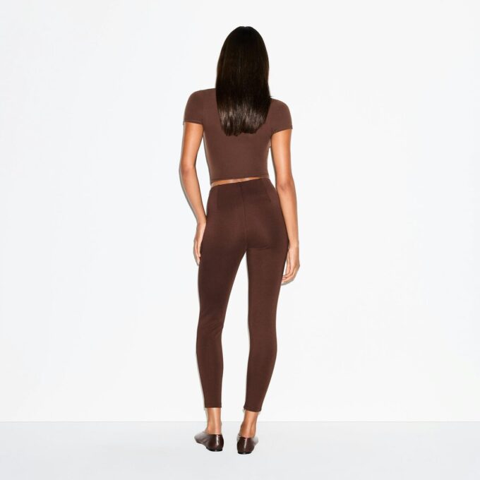 Legginsy z wysokim stanem z kolekcji Essential Legginsy z wysokim stanem z kolekcji Essential