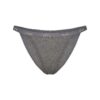 LEKKIE BAWEŁNIANE BIKINI STRING Z LOGO PIKOTYKAMI LEKKIE BAWEŁNIANE BIKINI STRING Z LOGO PIKOTYKAMI