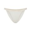 LEKKIE BAWEŁNIANE BIKINI STRING Z LOGO PIKOTYKAMI LEKKIE BAWEŁNIANE BIKINI STRING Z LOGO PIKOTYKAMI