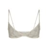 MLECZNY PRZEŹROCZYSTY TRÓJKĄTNY BRALETTE MLECZNY PRZEŹROCZYSTY TRÓJKĄTNY BRALETTE