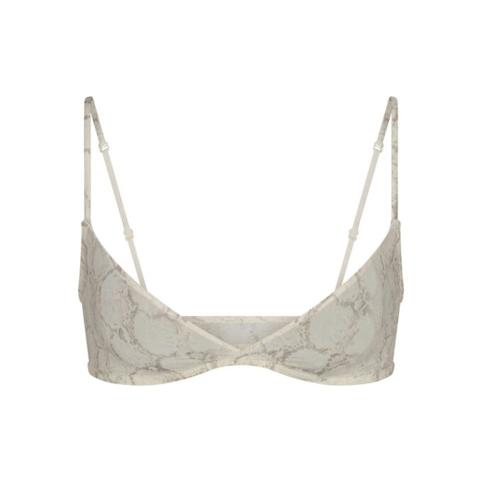 MLECZNY PRZEŹROCZYSTY TRÓJKĄTNY BRALETTE MLECZNY PRZEŹROCZYSTY TRÓJKĄTNY BRALETTE