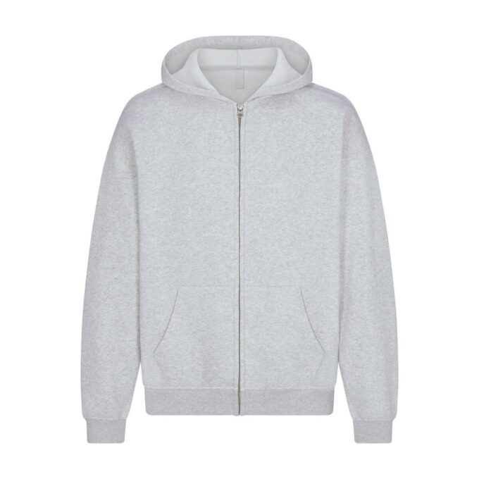 MĘSKA BLUZA Z KAPTUREM FLEECE LOUNGE Z LUŹNYM ROZPIĘCIEM MĘSKA BLUZA Z KAPTUREM FLEECE LOUNGE Z LUŹNYM ROZPIĘCIEM