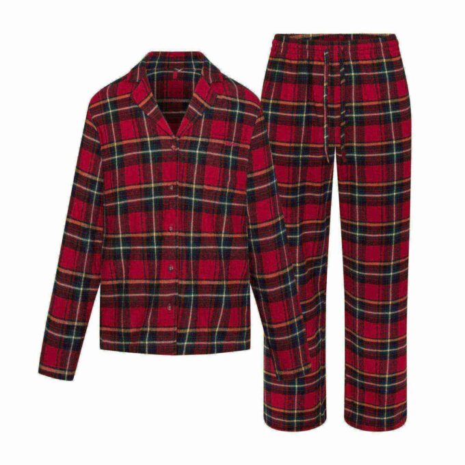 MĘSKI KOMPLET DO SNU FLANELOWY
