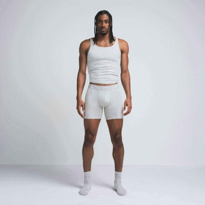 MĘSKIE BOKSERKI SKIMS COTTON 5″