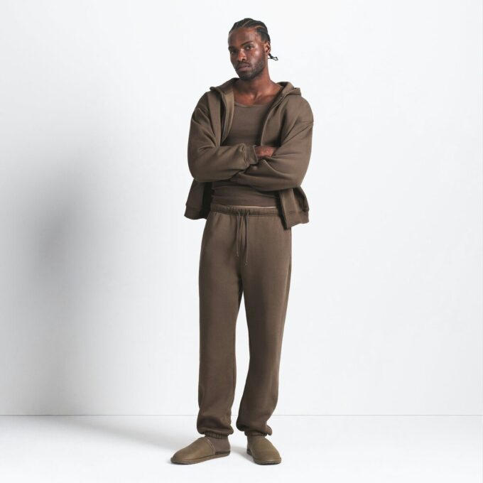 MĘSKIE SPODNIE JOGGERY FLEECE LOUNGE MĘSKIE SPODNIE JOGGERY FLEECE LOUNGE