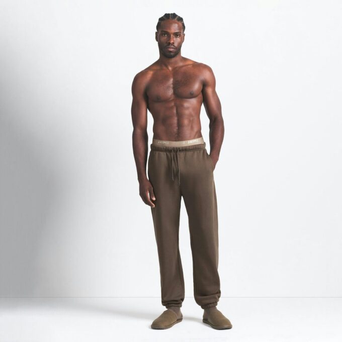 MĘSKIE SPODNIE JOGGERY FLEECE LOUNGE MĘSKIE SPODNIE JOGGERY FLEECE LOUNGE