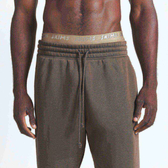 MĘSKIE SPODNIE JOGGERY Z FLEECE LOUNGE ZWĘŻANE MĘSKIE SPODNIE JOGGERY Z FLEECE LOUNGE ZWĘŻANE
