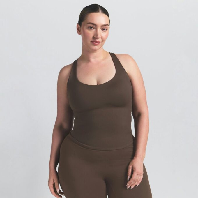 NikeSKIMS MATTE RACER BACK TANK NikeSKIMS MATTE RACER BACK TANK