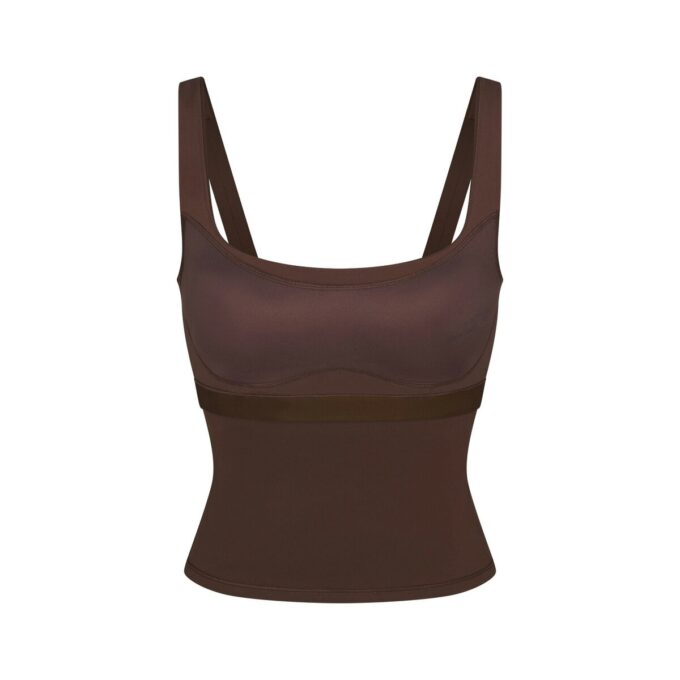 NikeSKIMS MATTE SQUARE NECK TANK NikeSKIMS MATTE SQUARE NECK TANK