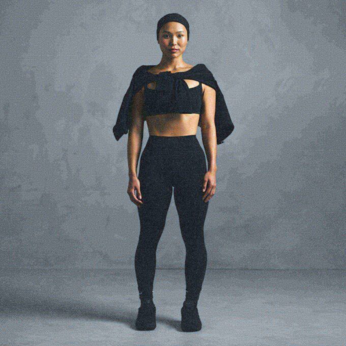 NikeSKIMS MATTE V-LINE LEGGING 26″ NikeSKIMS MATTE V-LINE LEGGING 26″
