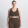 NikeSKIMS MATTE V-NECK BRA TOP NikeSKIMS MATTE V-NECK BRA TOP